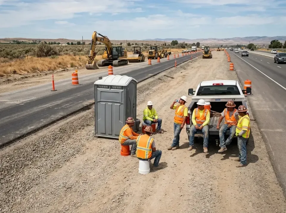 highway-road-construction-crew-007 — frequently asked questions, Porta Potty and Restroom Rentals in Paw Paw, MI